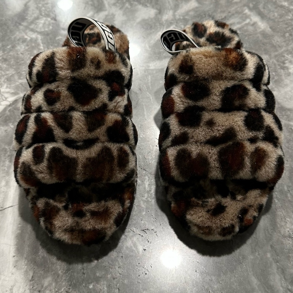 UGG Leopard print slipper